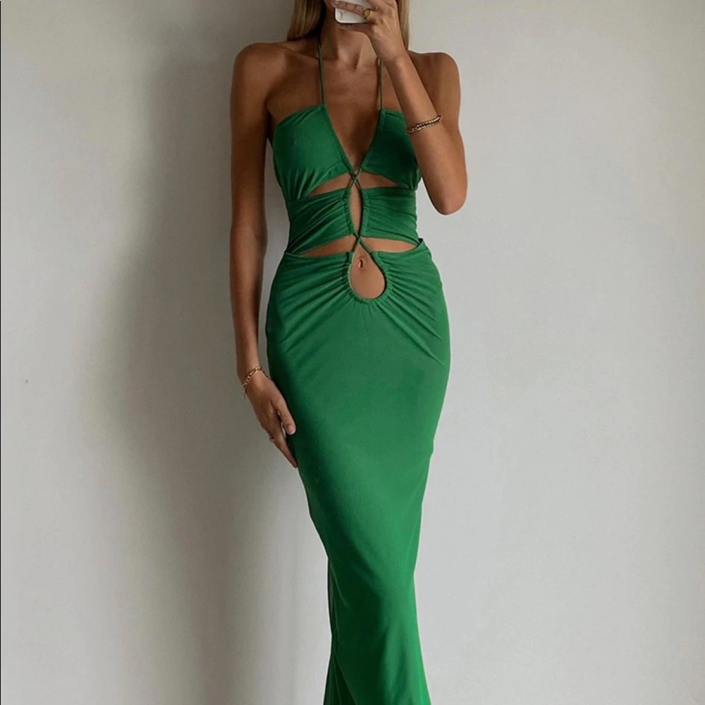 Princess Polly - JAGGER & STONE EMILY MAXI DRESS GREEN